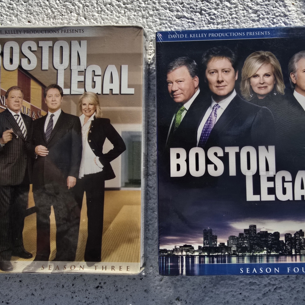 Boston Legal - Season 3 & 4/ Season Three & Four (DVD) New And Sealed